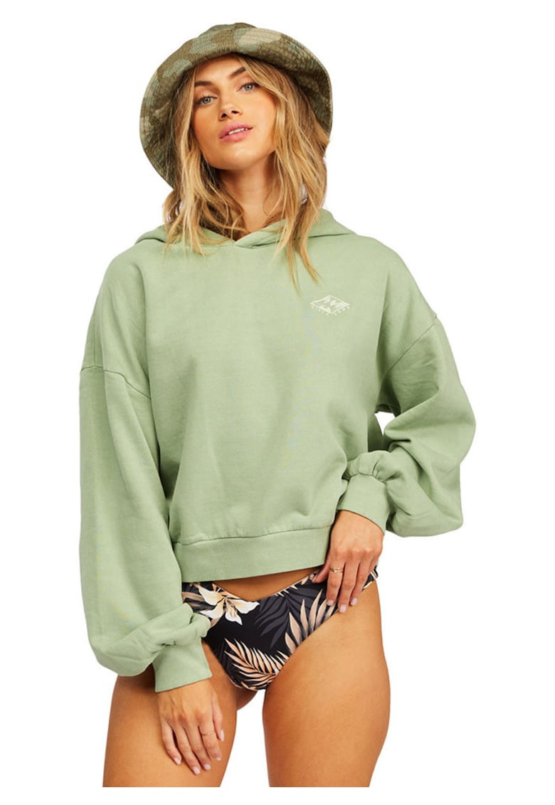 Hanorac dama Forever - verde - material confortabil