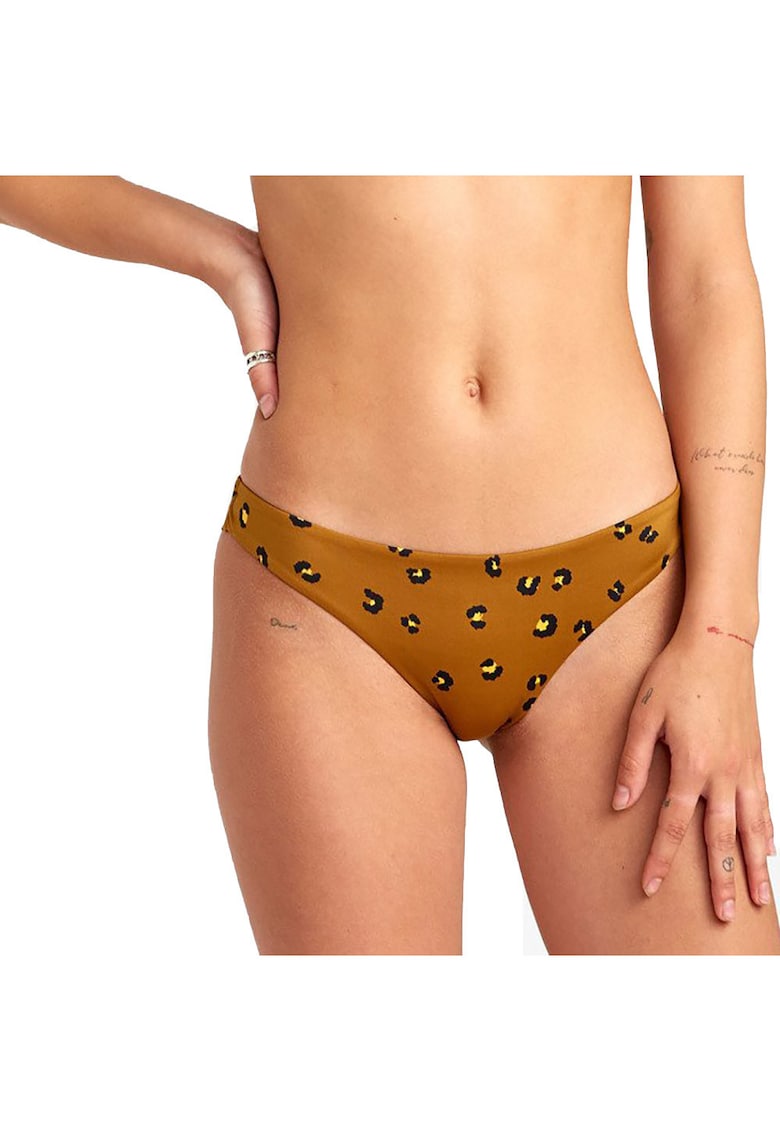Costum de baie dama Cheeky Cheetah - imprimeu - maro
