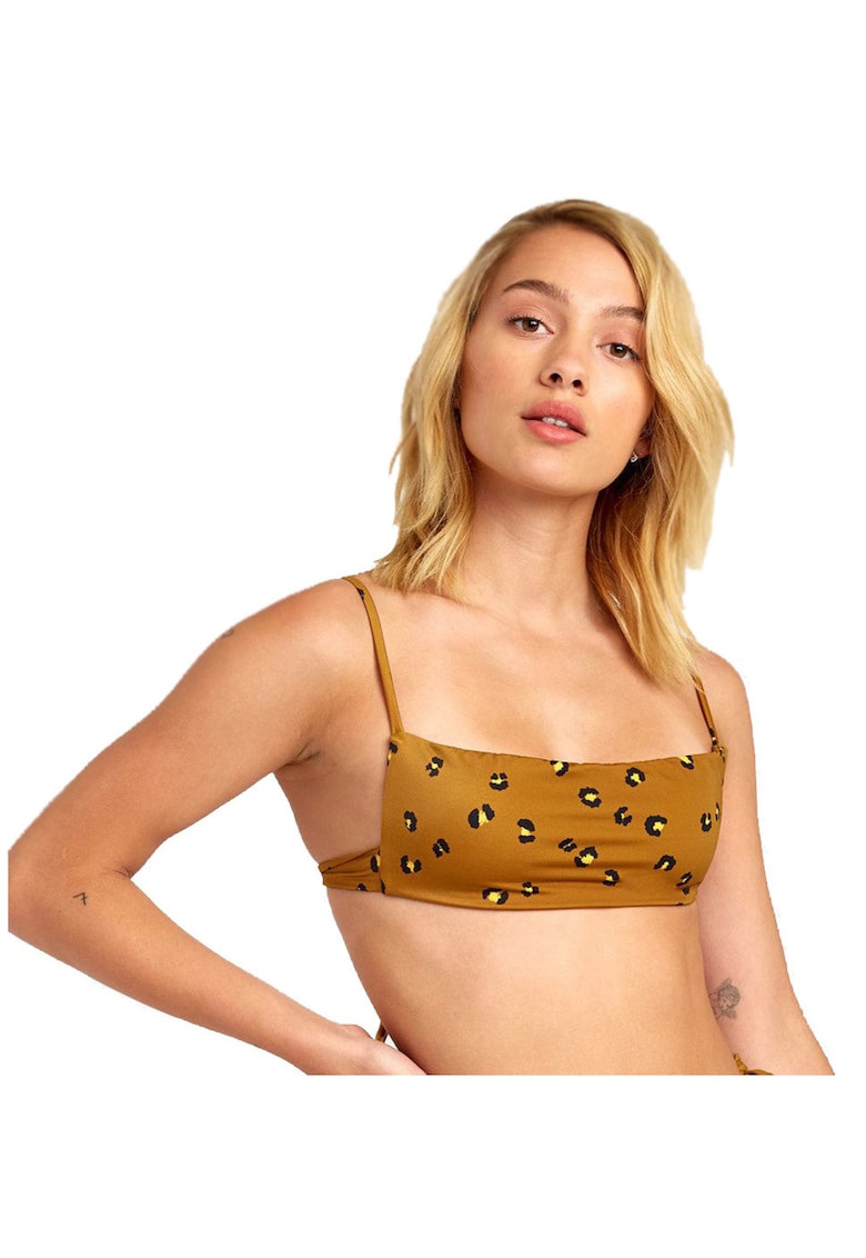 Costum de baie dama - imprimeu - maro