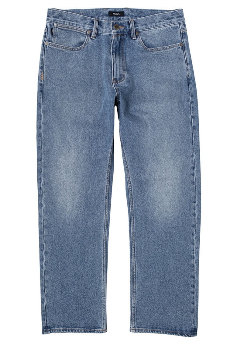 Blugi barbati - croiala dreapta - albastru - denim -
