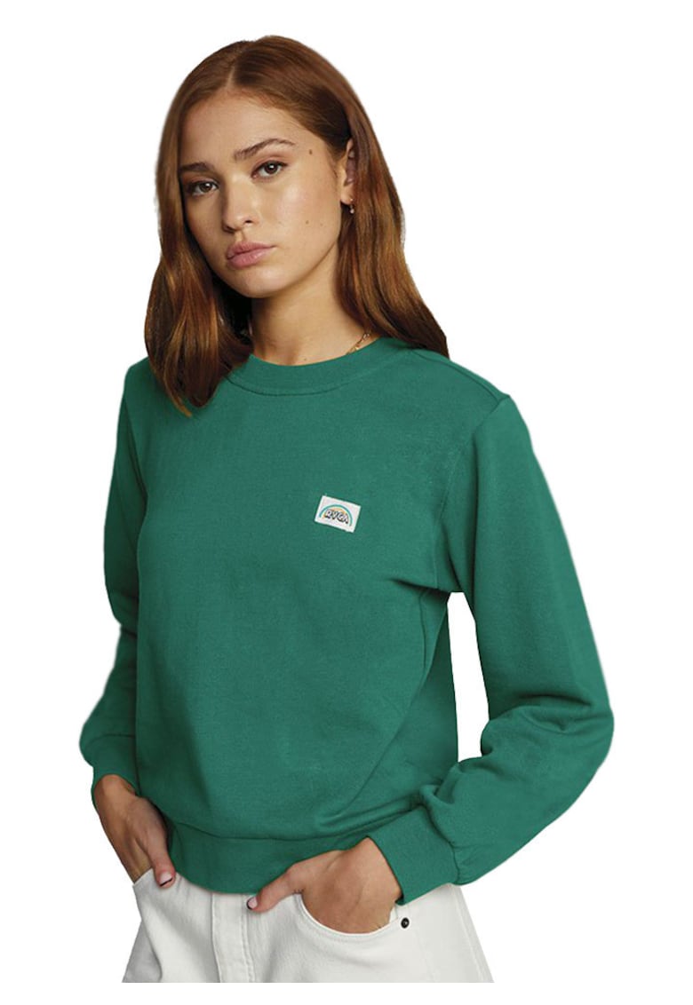 Hanorac dama Camille Rowe - verde -