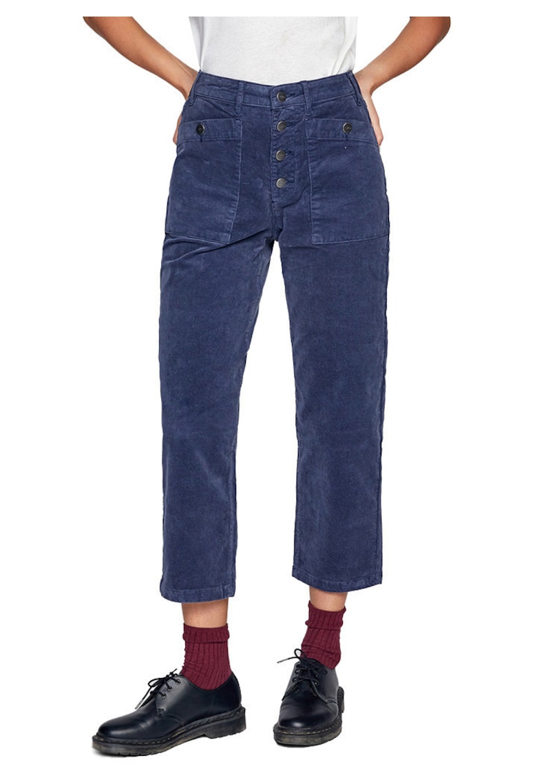 Pantaloni dama model Badder - albastru