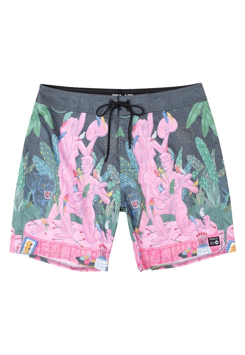 Costum de baie Luke Pelletier X Kristen Liu Wong - pantaloni scurti - multicolor -