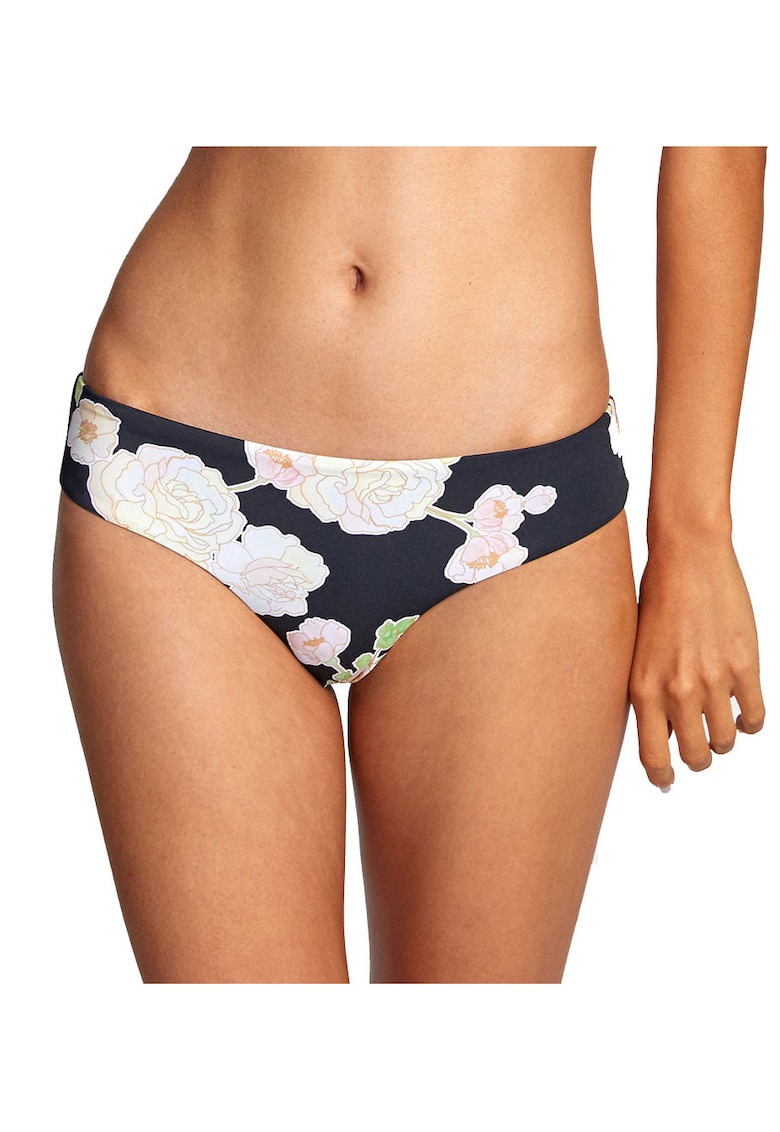 Costum de baie dama - Camille Rowe - negru - slip de bikini Cheeky Coverage -