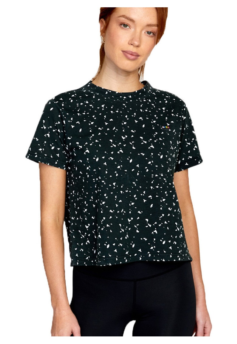 Tricou cu maneca scurta dama - negru
