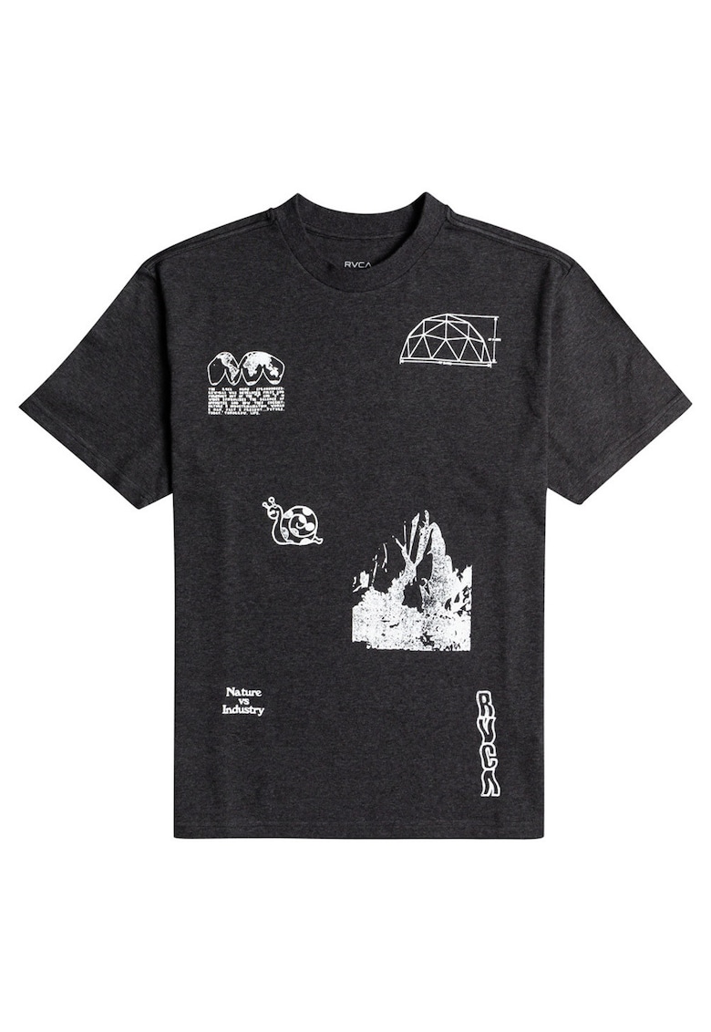 Tricou barbati maneca scurta - negru -