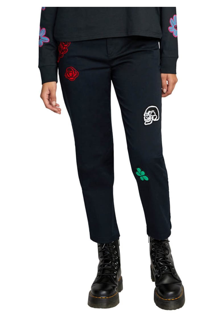 Pantaloni dama F3PTRGRVF2 - Negru