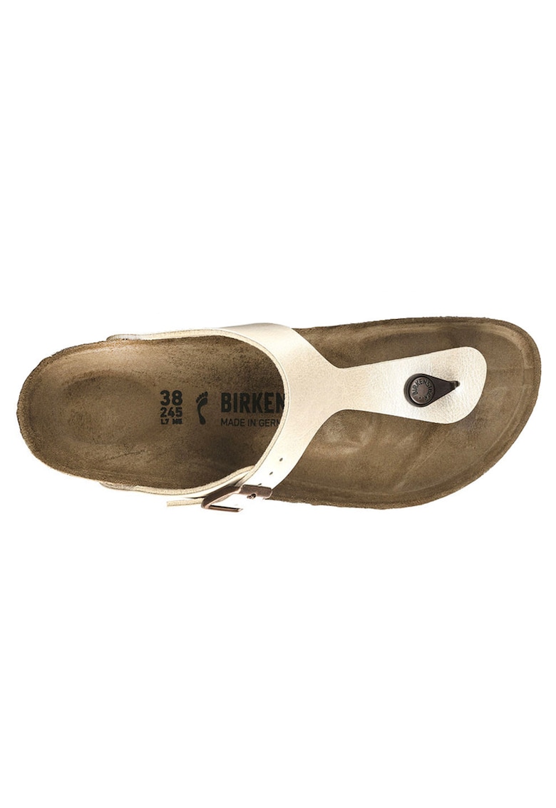 Slapi dama - Classic Gizeh Birko-Flor - material sintetic - alb - brant anatomic