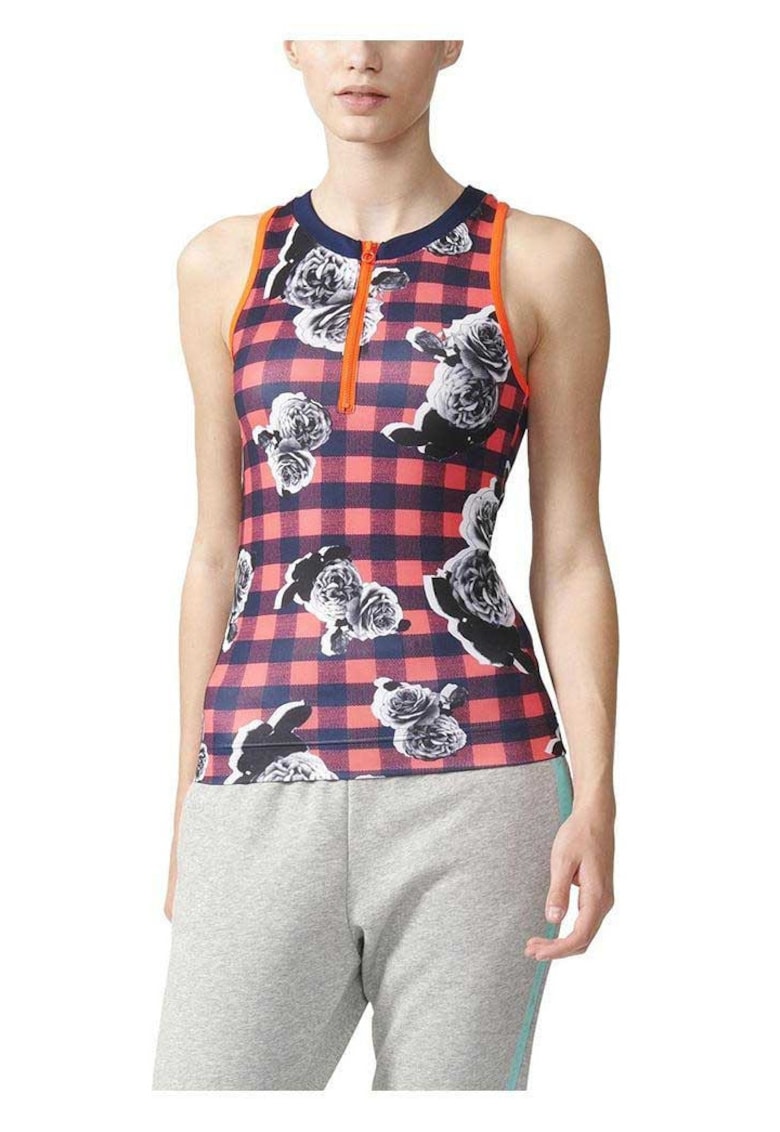 Maiou sport dama - multicolor - fara maneci -