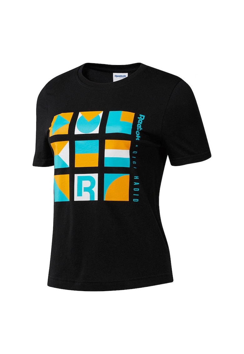 Tricou sport negru - 100% bumbac -