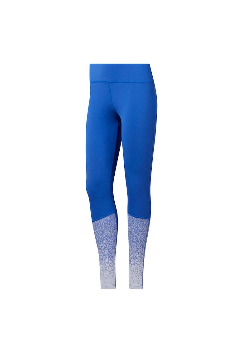 Pantaloni sport dama albastru - material respirabil - talie joasa
