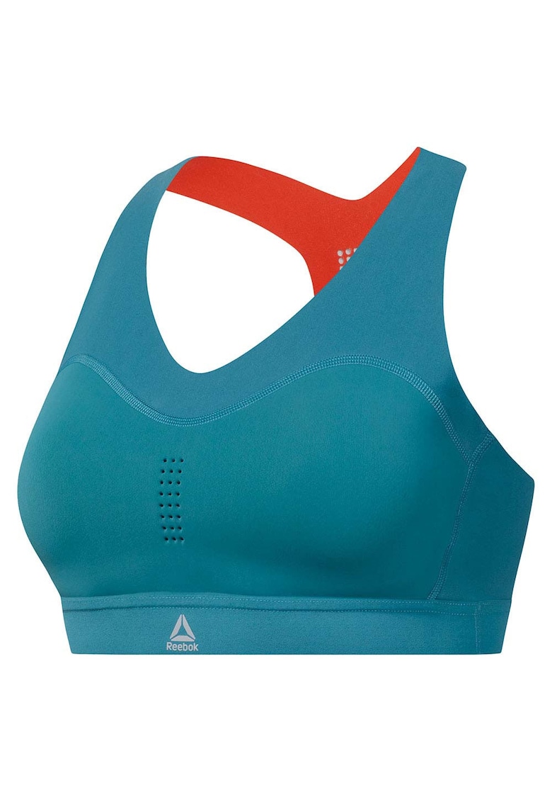 Bustiera sport fitness - albastru si rosu - pentru femei