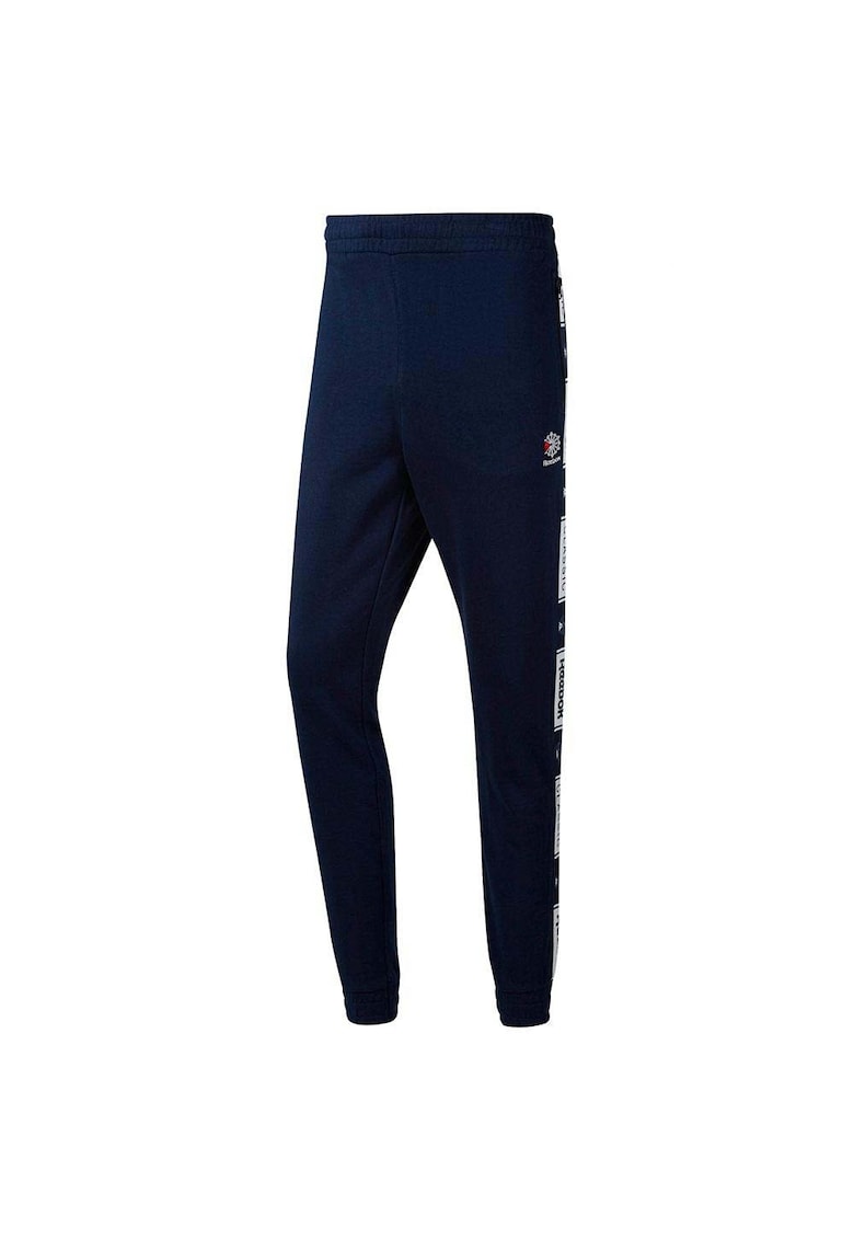 Pantaloni sport barbati - slim fit - bumbac - bleumarin