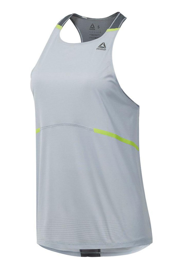 Maiou sport dama slim fit - gri - tesatura Speedwick - detalii reflectorizante -