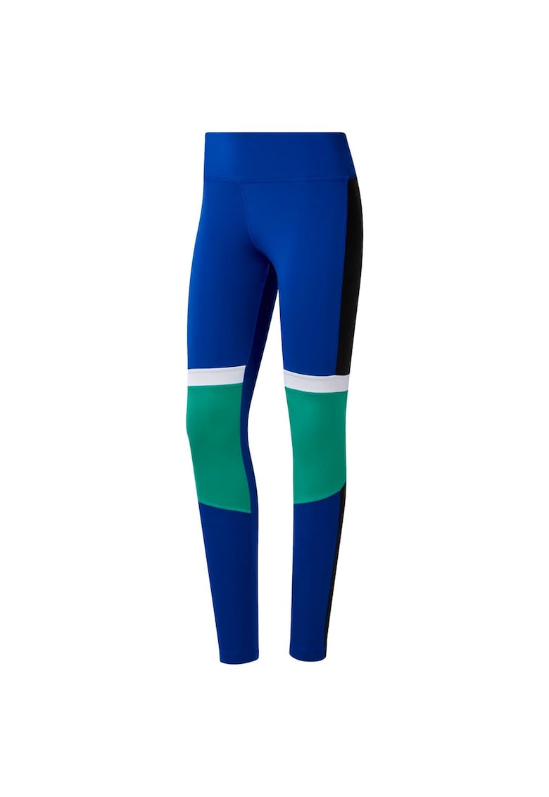 Pantaloni sport dama ajustati - albastri - material Speedwick -