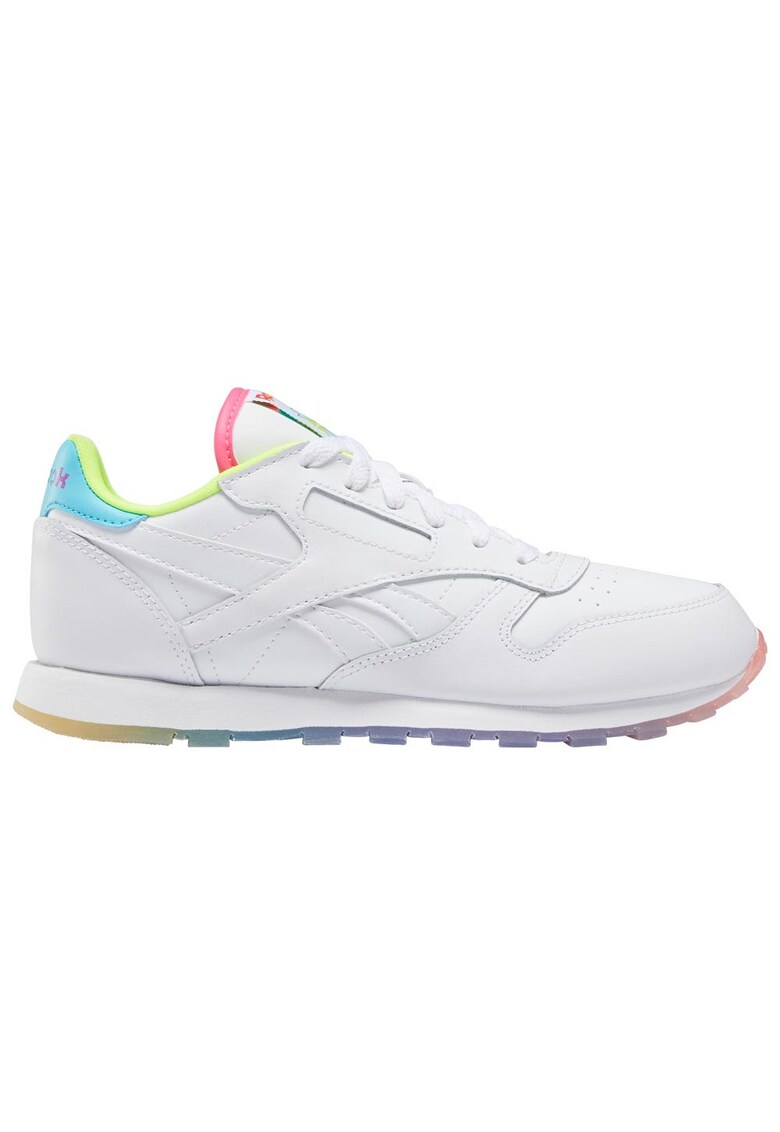 Pantofi sport barbati - Classic leather - culoare alb - piele -