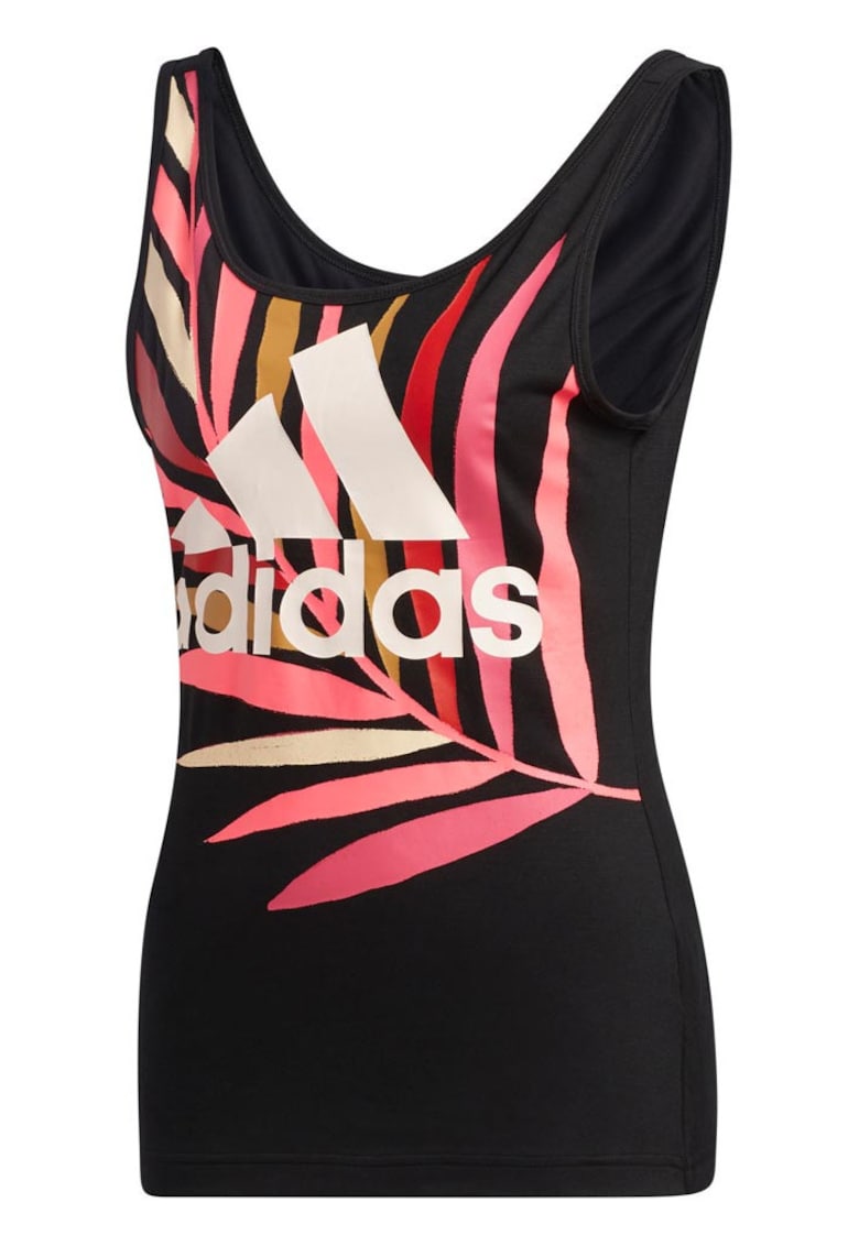 Maiou sport dama - FARM Rio - design tropical - negru - 69% modal -