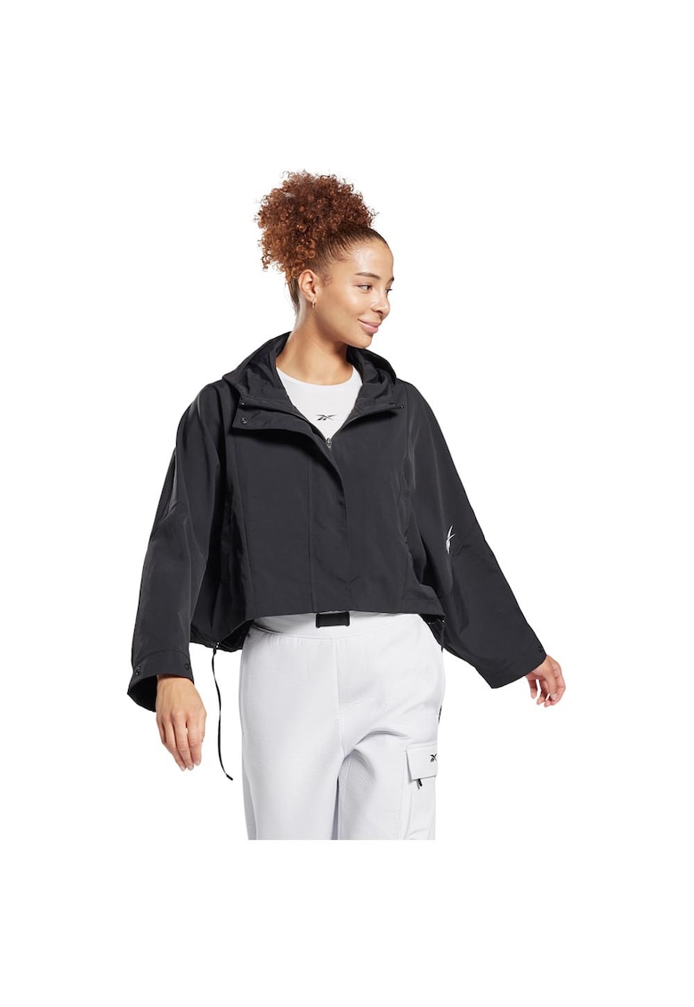 Jacheta sport dama GL2594 - Nylon - Negru -