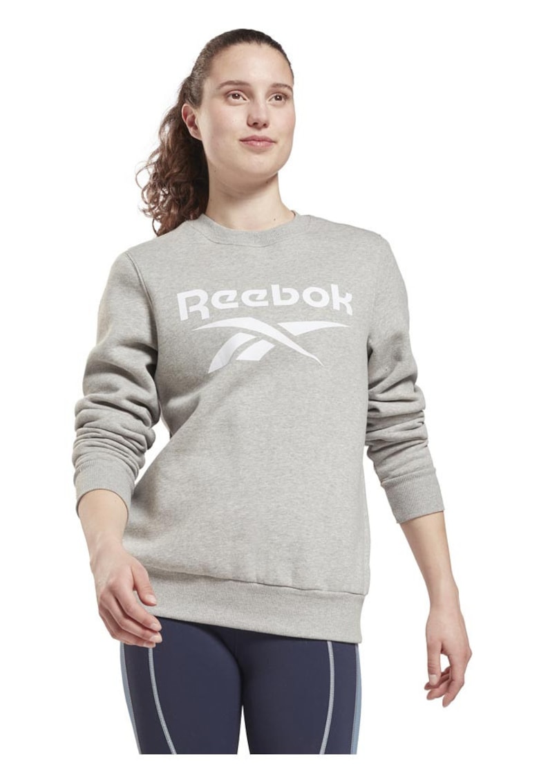 Hanorac sport oversize - gri - bumbac Better Cotton - fleece