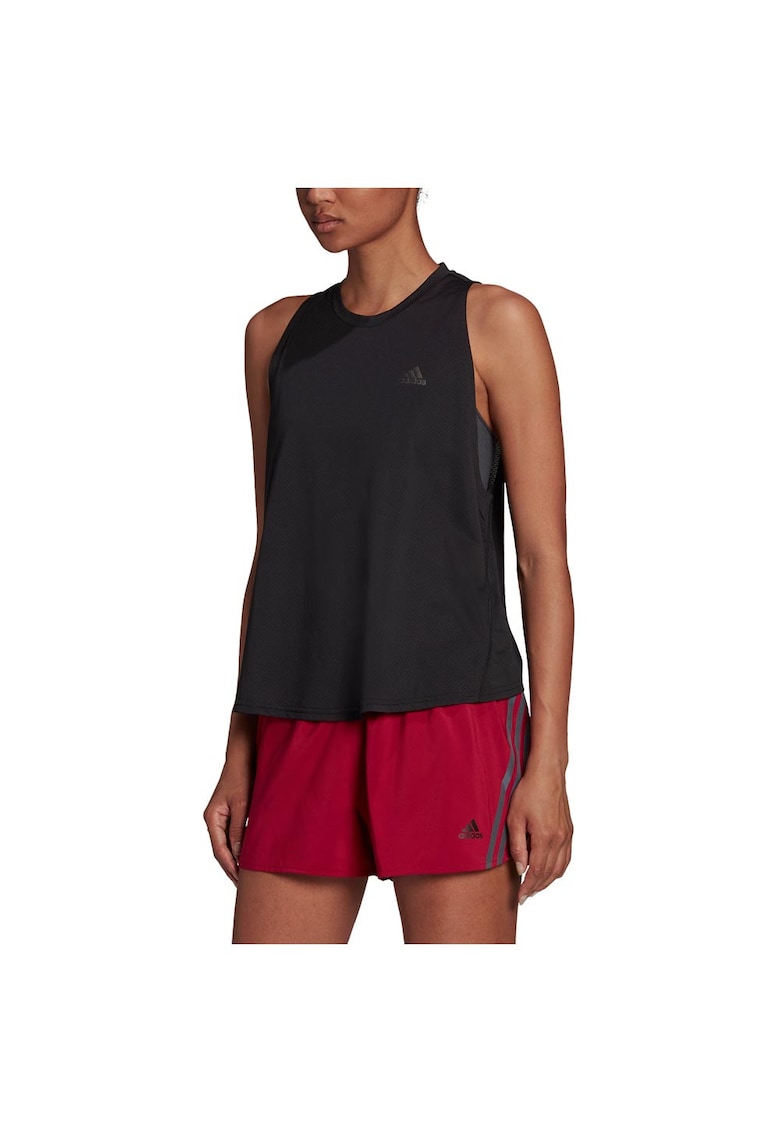 Maiou sport - adidas - AEROREADY - negru - poliester reciclat