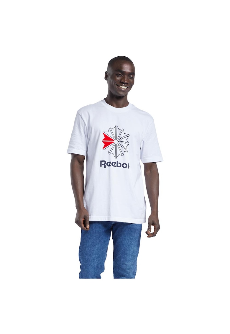 Tricou sport barbati HD4015 - Bumbac - Alb -