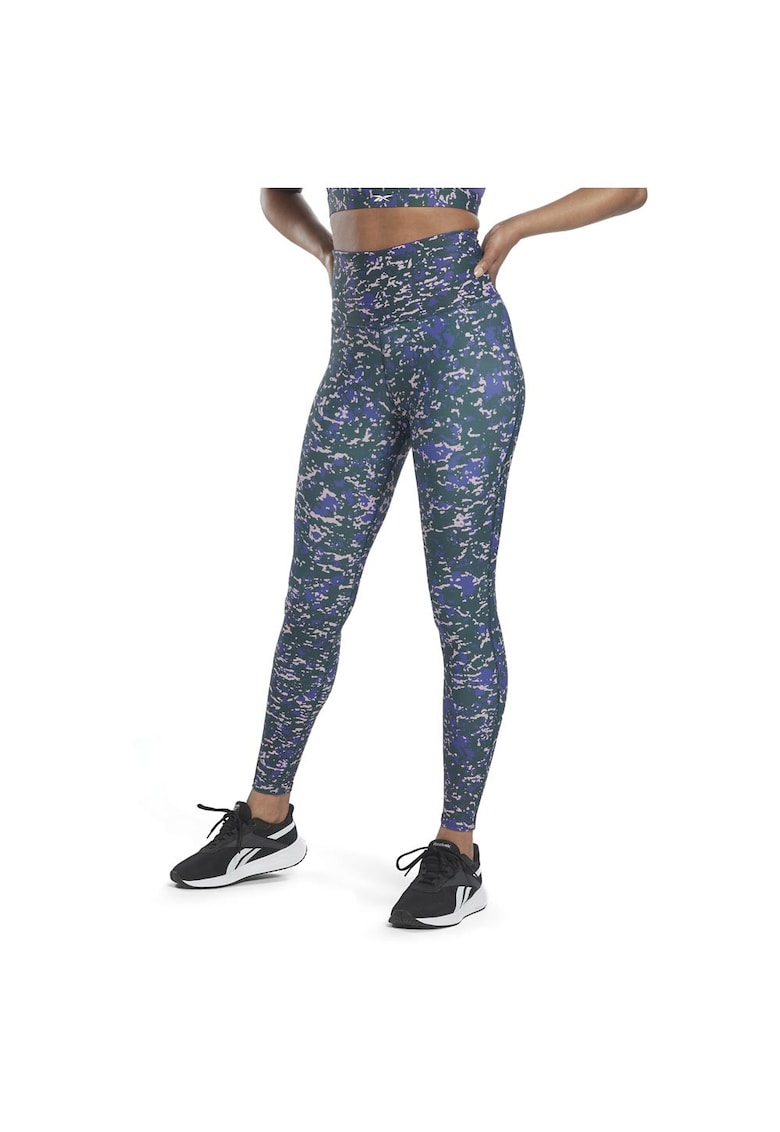 Colanti sport colectia - design safari - albastru - poliester reciclat -