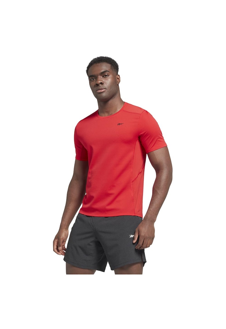 Tricou sport barbati HI0497 - Poliester - Rosu -