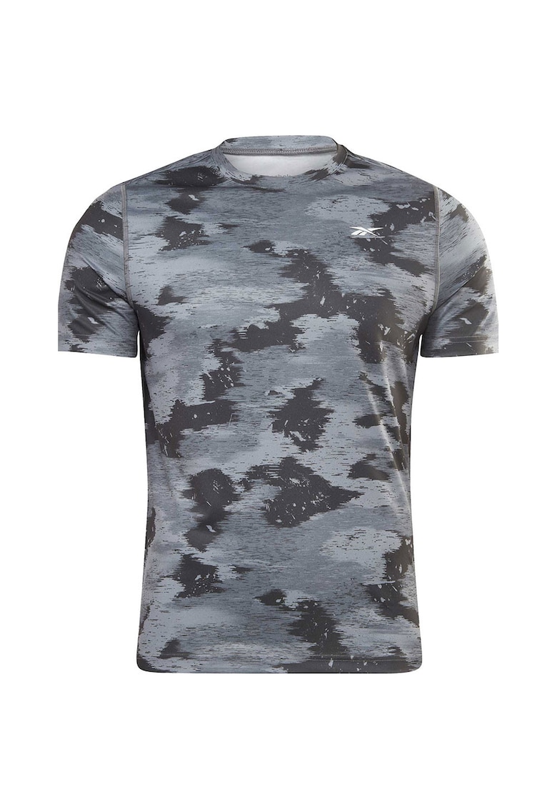 Tricou sport barbati HT1689 - Poliester - Gri -