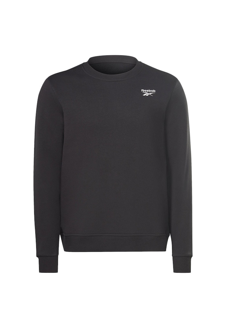 Hanorac bumbac/fleece - negru -