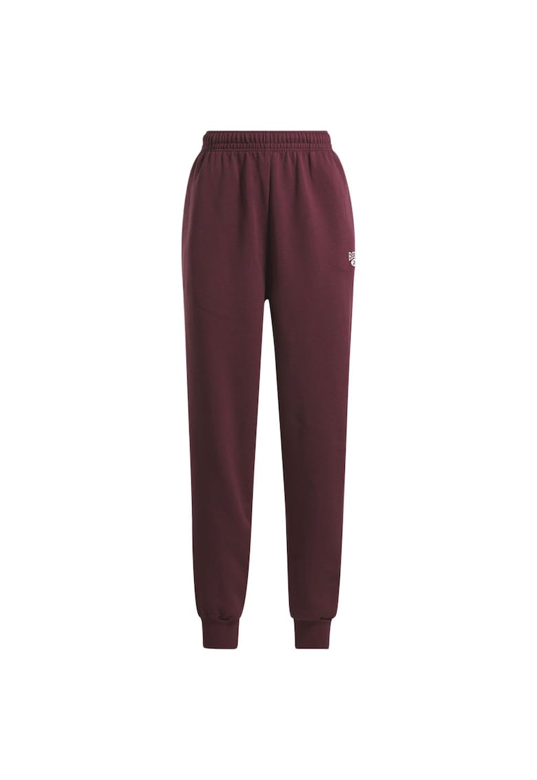 Pantaloni sport French Terry - croiala lejera - culoare maro - 100% bumbac -