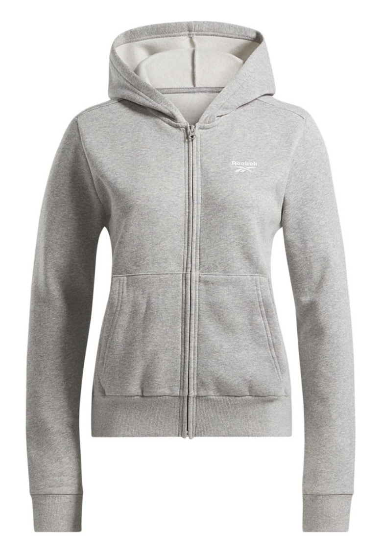 Hanorac sport cu fermoar complet - fleece - logo Identity Small - pentru dama -