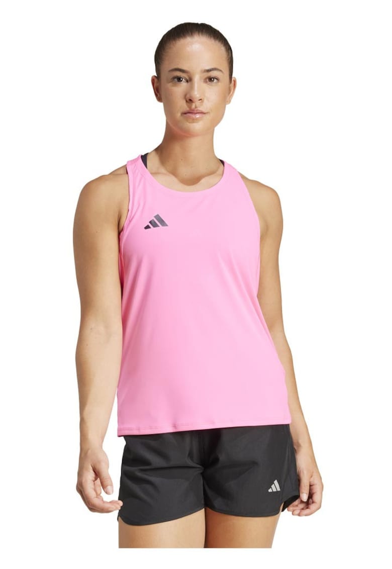 Maiou sportiv Adidas - AEROREADY - roz - poliester reciclat
