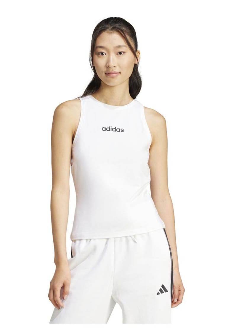 Maiou sport dama - mulat - alb - tesatura single jersey