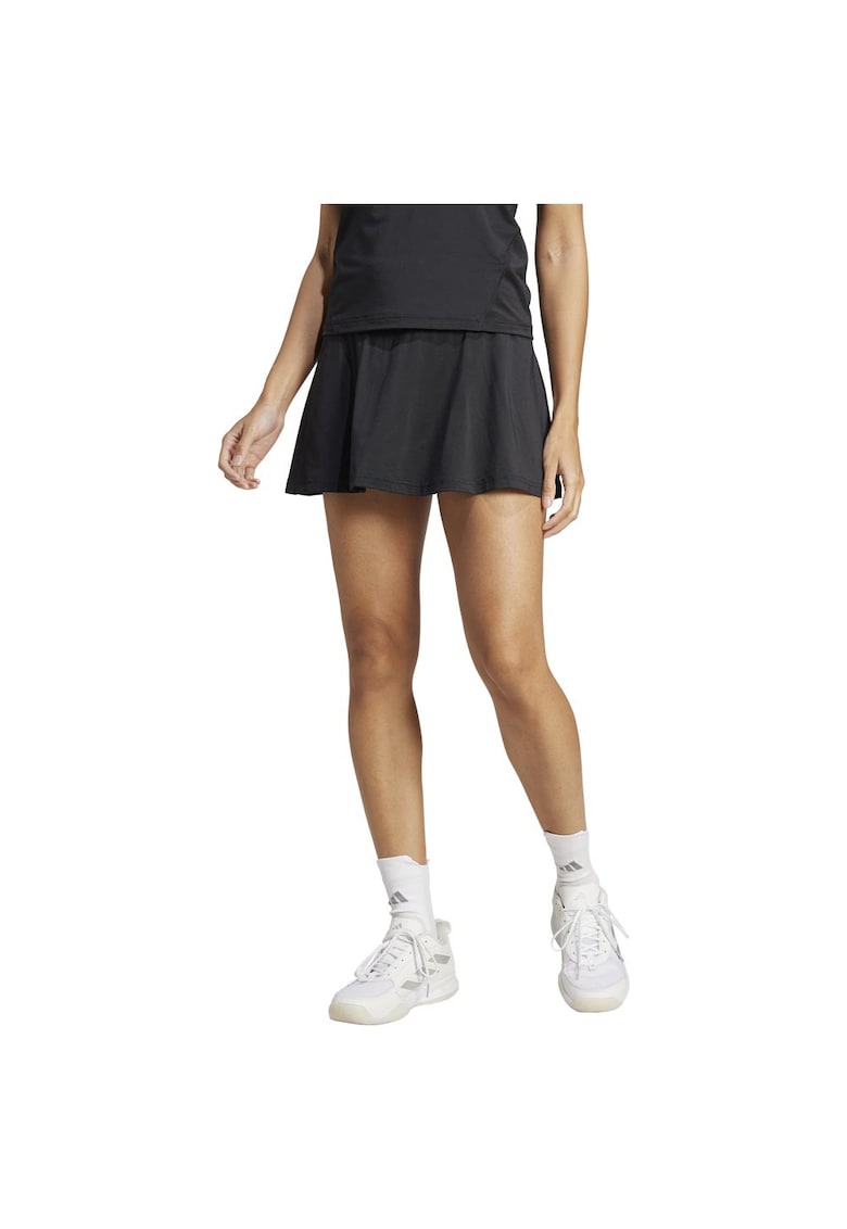 Fusta sport dama Adidas Club - tehnologie Climacool - colanti integrati - poliester - negru -