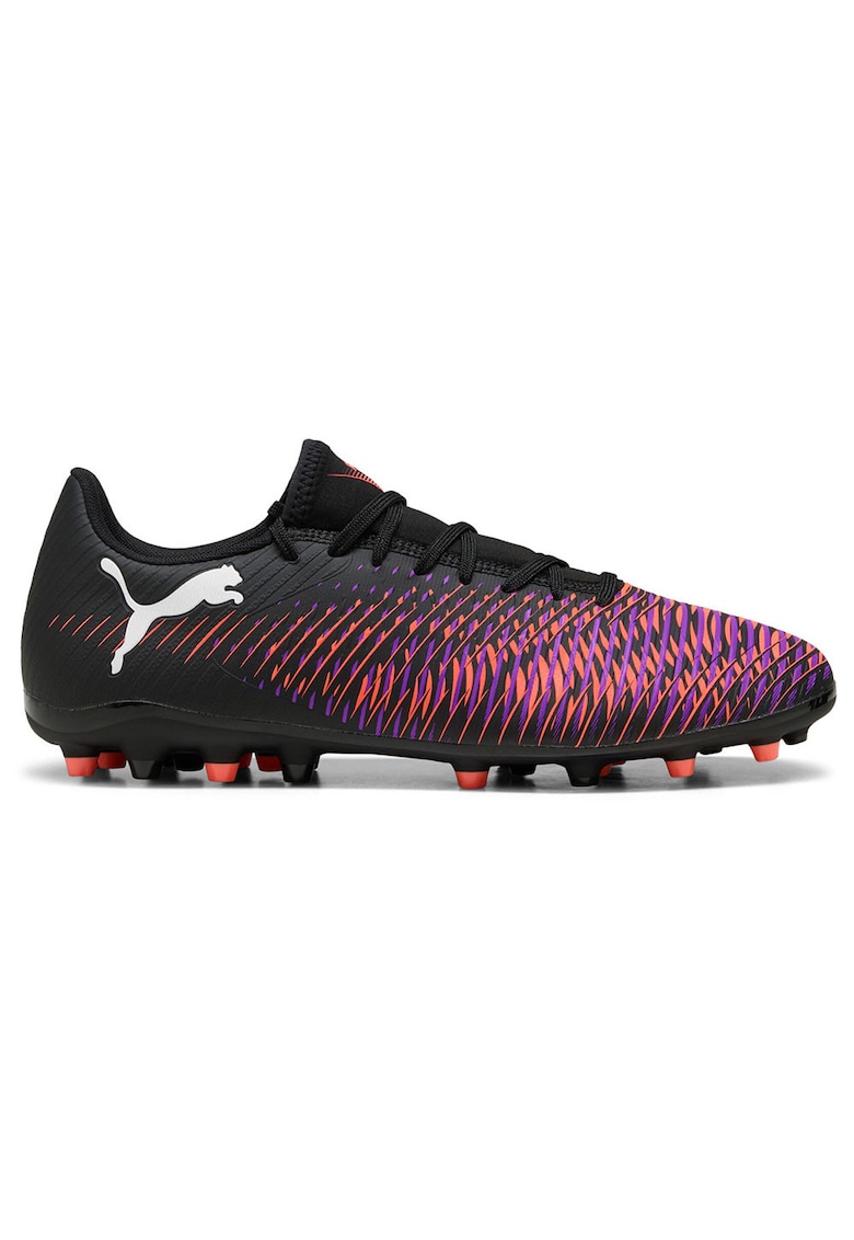 Ghete fotbal Future 8 Play MG - talpa TPU - tehnologie GripControl - material plasa - Negru/Violet