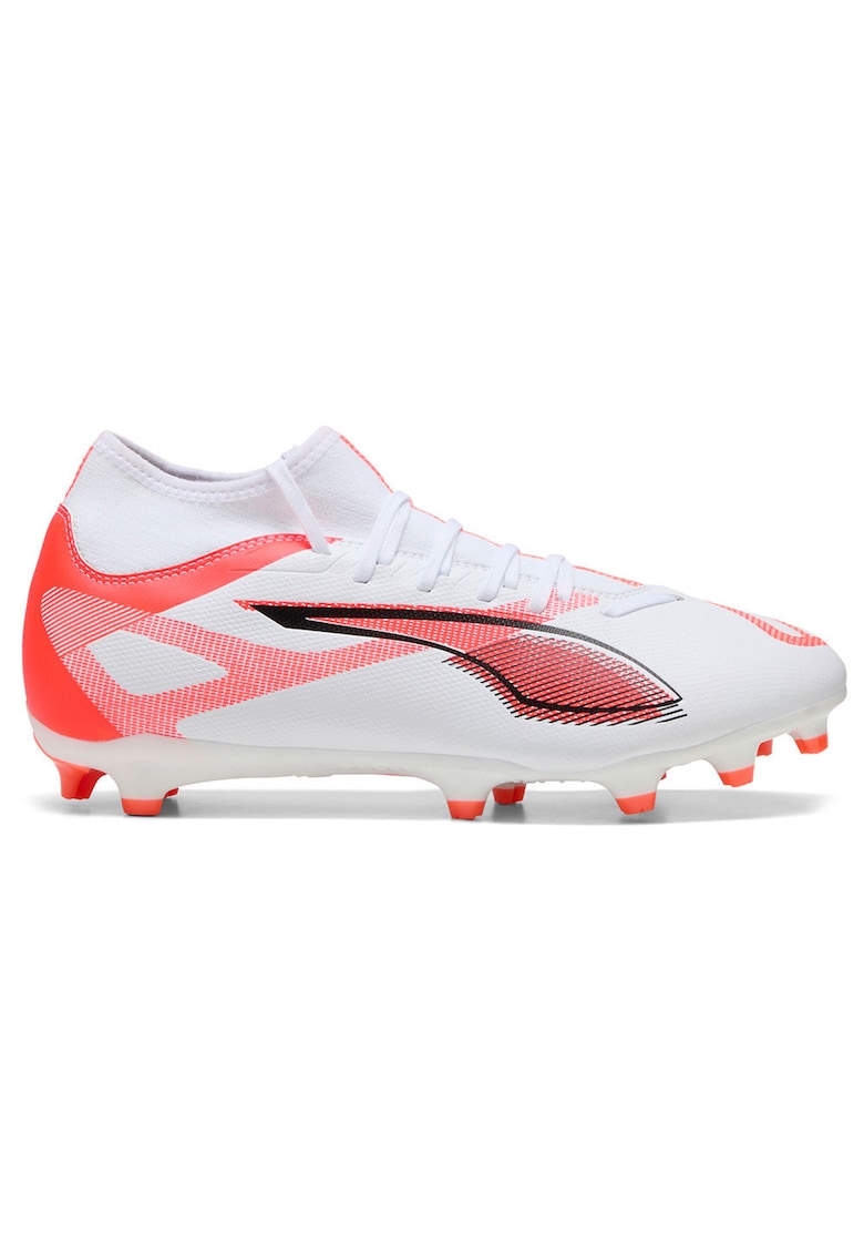 Ghete fotbal Ultra 5 Play+ FG/AG - alb - sintetic - set cu tehnologie avansata pentru viteza si agilitate -