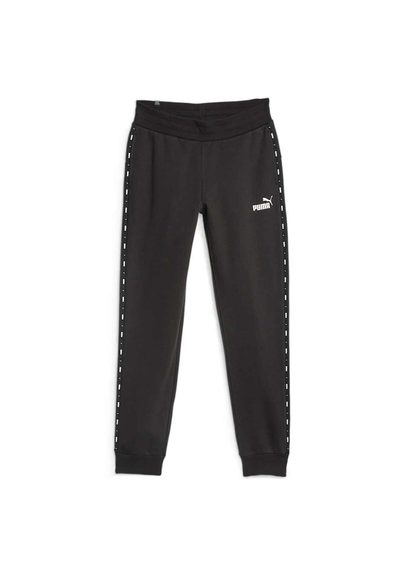 Pantaloni sport dama 675999 - Bumbac/Poliester - Negru -