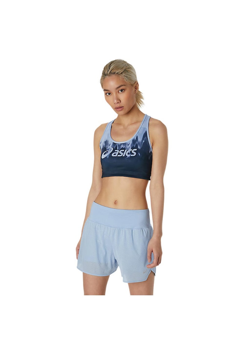 Bustiera sport poliester - albastru