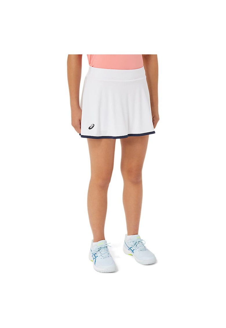 Pantaloni fusta scurti de tenis poliester - alb -
