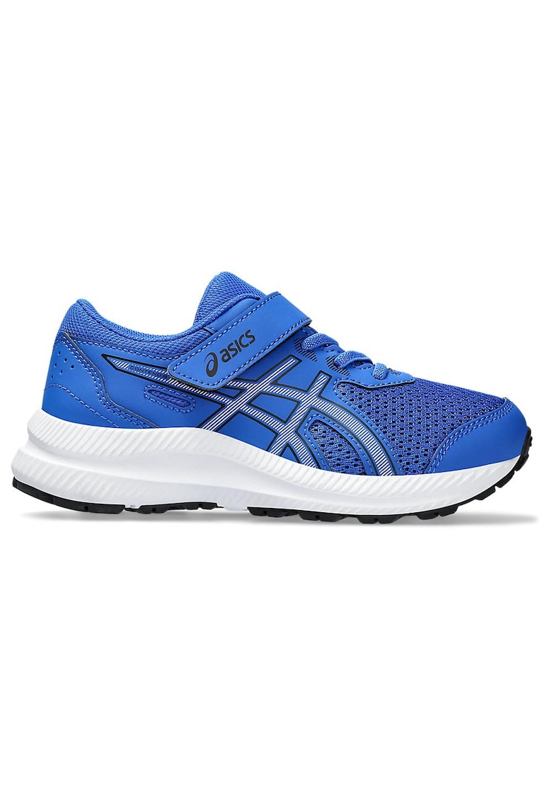 Pantofi sport copii Contend 8 PS - sireturi elastice - albastru - poliester reciclat