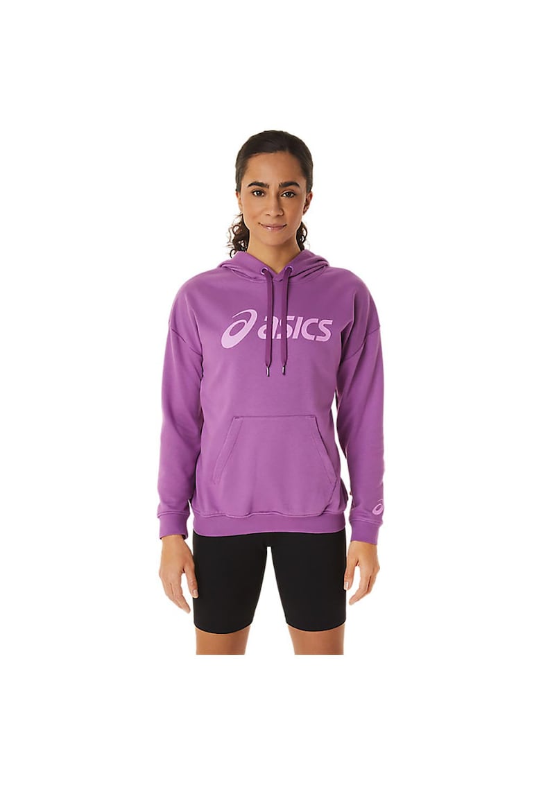 Hanorac sport gluga reglabila - poliester - mov -