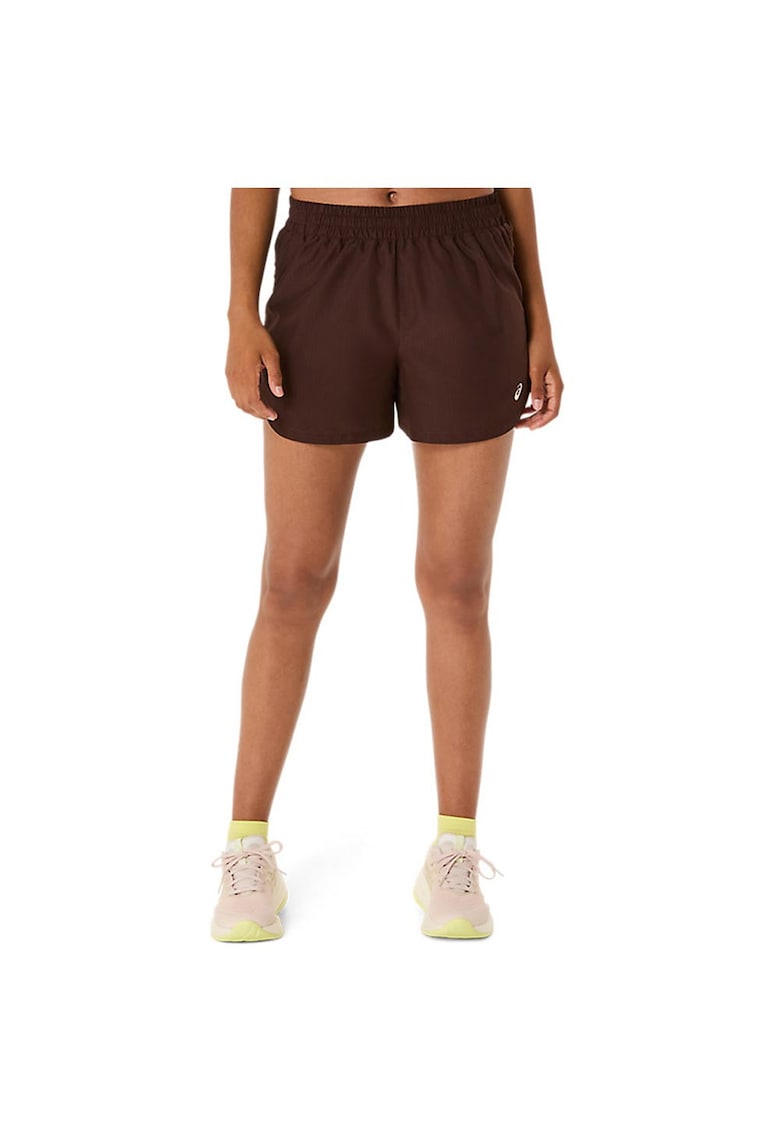 Pantaloni sport scurti dama 2012D141 - Poliester - Maro