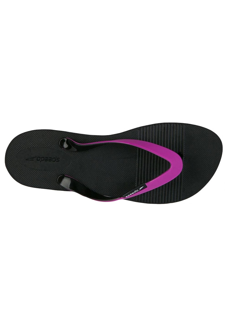 Slapi de plaja - design ergonomic - negru/movwqfwq - Negru/Mov