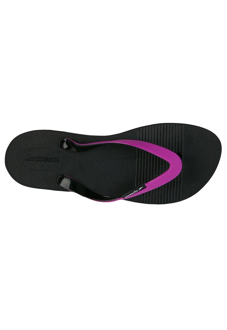 Slapi de plaja - design ergonomic - negru/movwqfwq - Negru/Mov