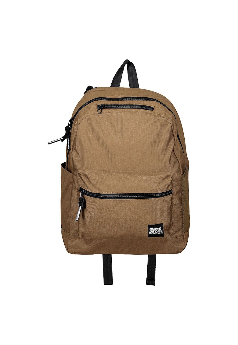 Rucsac Superdry City Pack - 40x29x13cm - 2 buzunare frontale - 2 buzunare laterale - maro