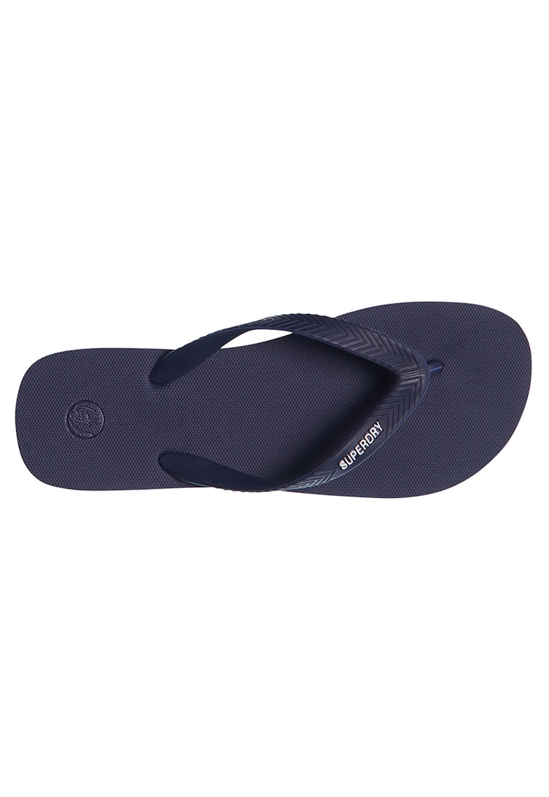 Slapi barbati Superdry Classic Vintage - albastru - sintetic