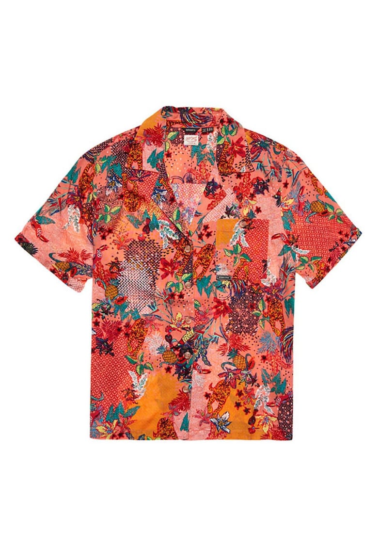 Camasa dama Superdry Vintage Resort - Multicolor
