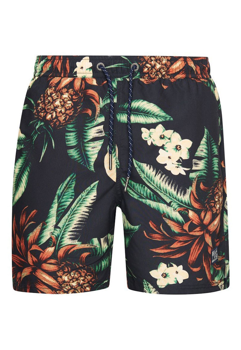 Pantaloni scurti de baie barbati Superdry - vintage - multicolor