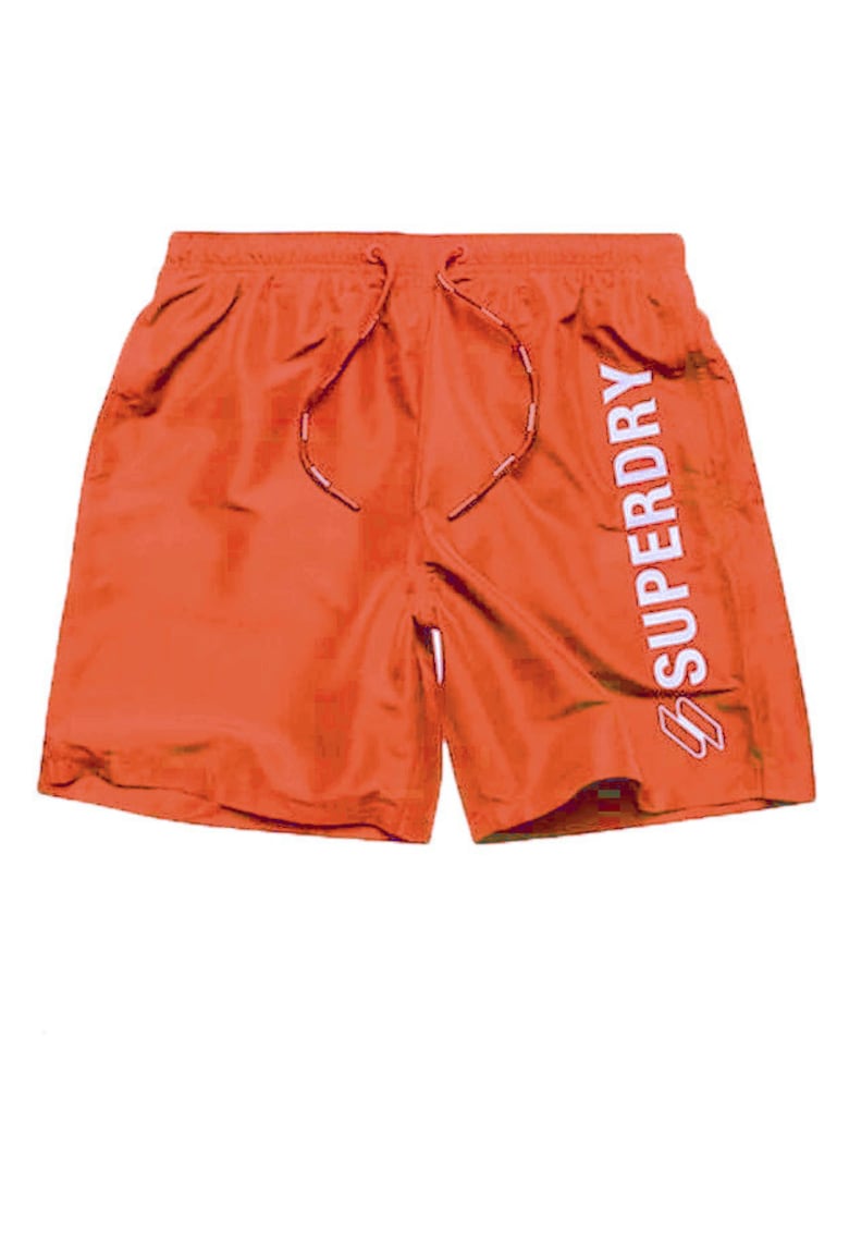 Costume de baie barbati - Superdry - Code Applque - portocaliu - 19 inch -