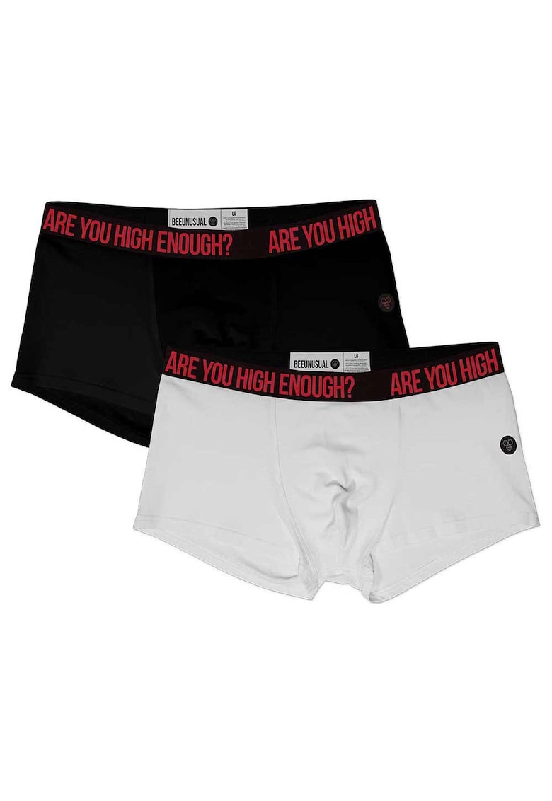 Lenjerie intima barbati set 2 - si negru - 95% bumbac - 5% elastan - Negru/Gri